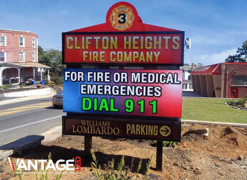 Clifton Heights Fire Company VantageLED